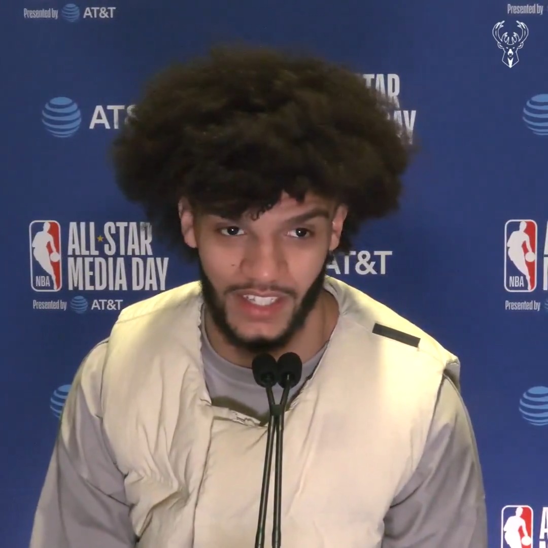 "That's my intention, to go into it to win it. But to hear that nobody from the Bucks has ever done it, makes we want to do it even more."