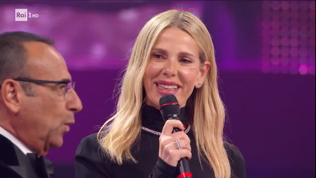 Un concentrato di energia pura, Alessia Marcuzzi ❤️ #Sanremo2025