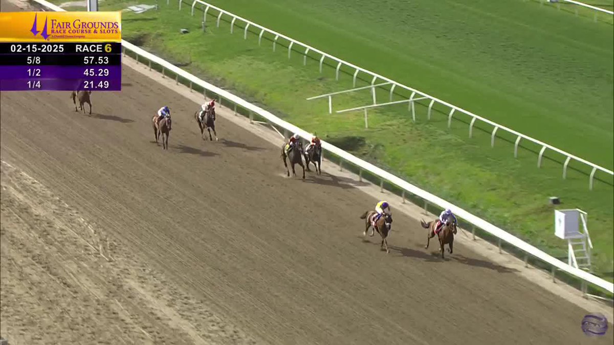 Ahavah takes them gate-to-wire on debut in R6 at Fair Grounds Race Course & Slots for trainer Cherie DeVaux with Jose Ortiz aboard! 🌟 This is a half-sister to MGSW Vahva! 🎥 TwinSpiresReplay