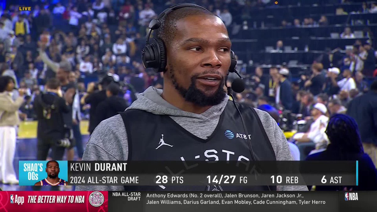 "It's about [...] fallin' in love with that routine every single day" 🫡 KD reflects with Steve Smith about hitting the 30k PTS milestone 📈