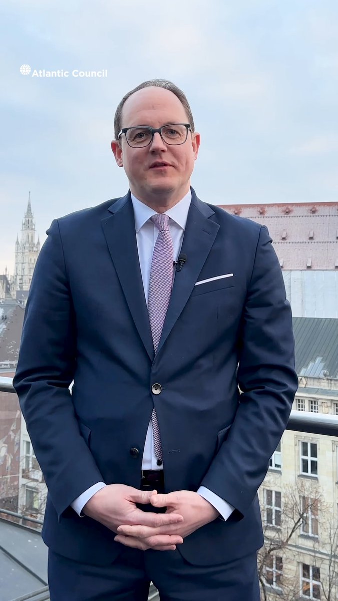 WATCH | Can 🇪🇺 Europe still count on the 🇺🇸 United States for defense and security? Atlantic Council Europe Center’s Jörn Fleck shares insights from Day 2 of the Munich Security Conference. #MSC2025