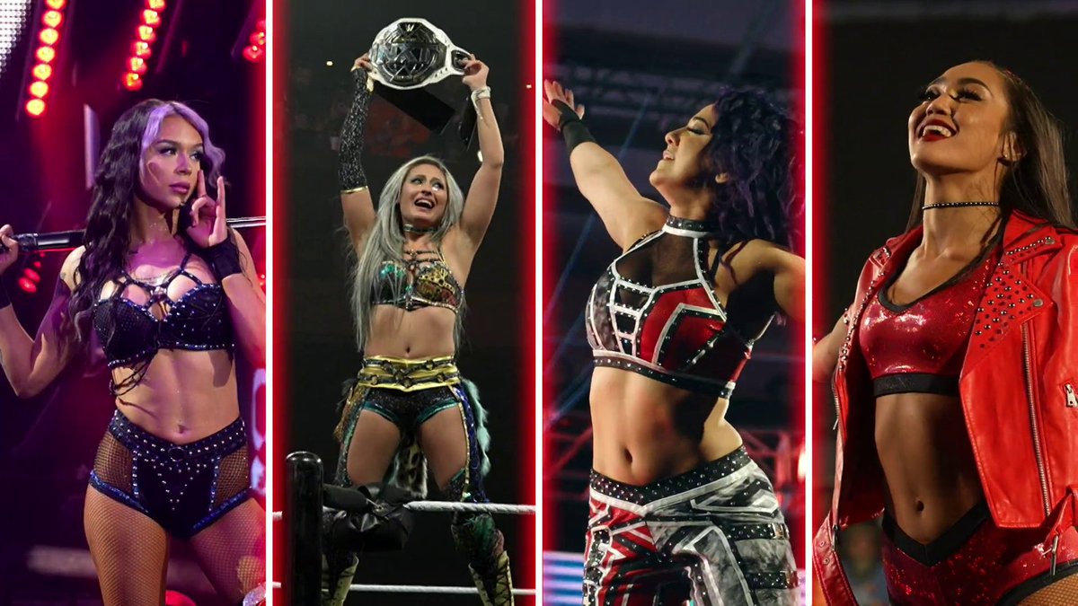 It doesn't get much bigger than this. Four of the best in WWE battle it out for the #WWENXT Women's Championship TONIGHT at #VengeanceDay! #VengeanceDay is streaming tonight at 6ET/3PT exclusively on Peacock in the U.S. and Netflix internationally.