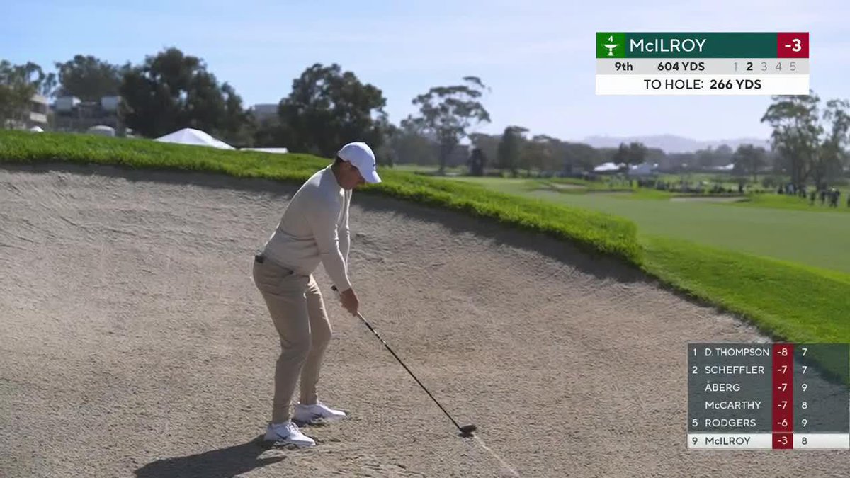 Rory McIlroy folks. Golf shot.