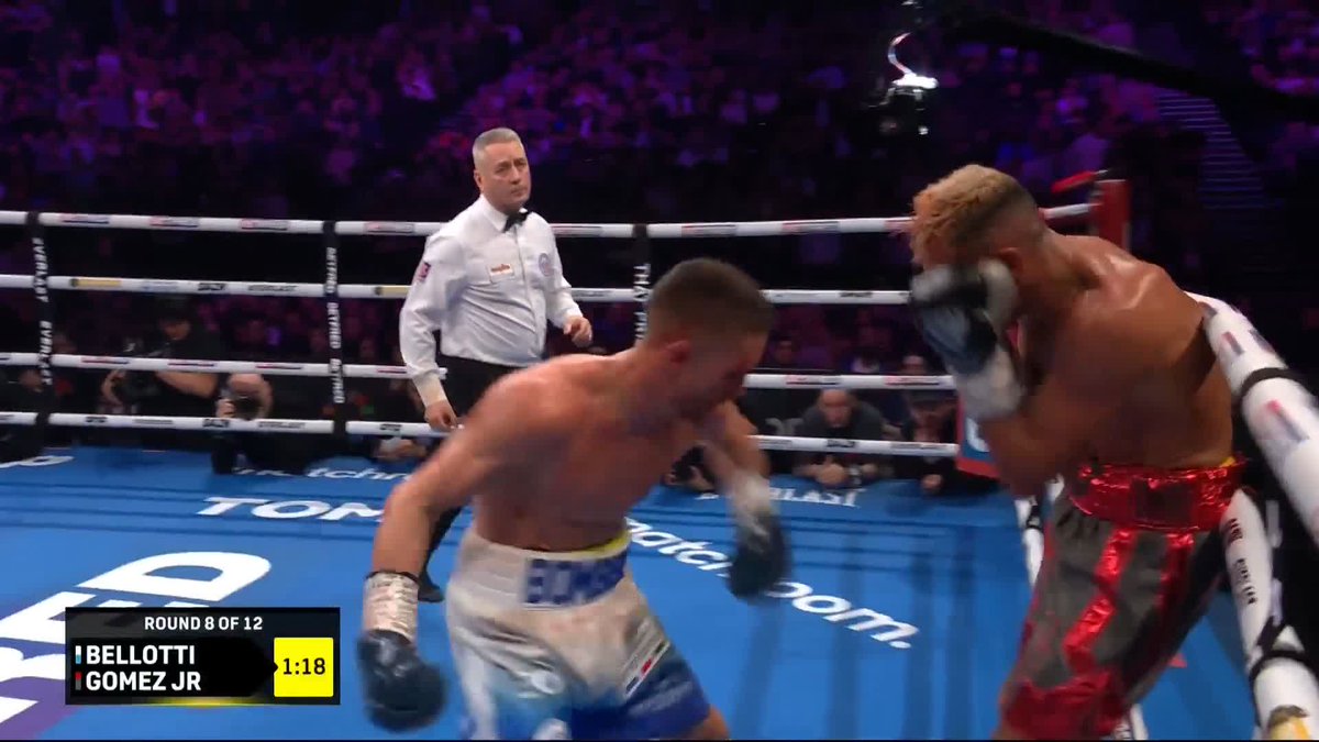 Another body shot puts Gomez down! 💥 #BellottiGomez| DAZN Boxing | #CatterallBarboza