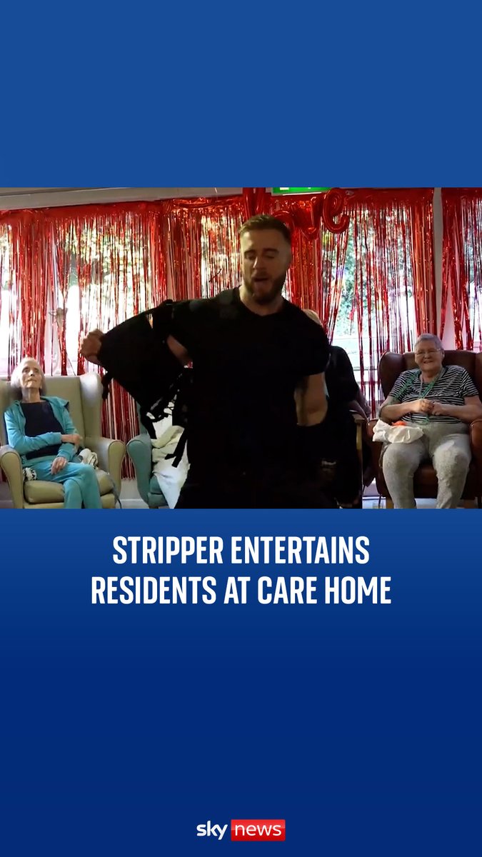 A male stripper has caused a stir at a Middlesbrough care home when he replaced the residents' usual "knit and natter" session with a striptease. Read more: