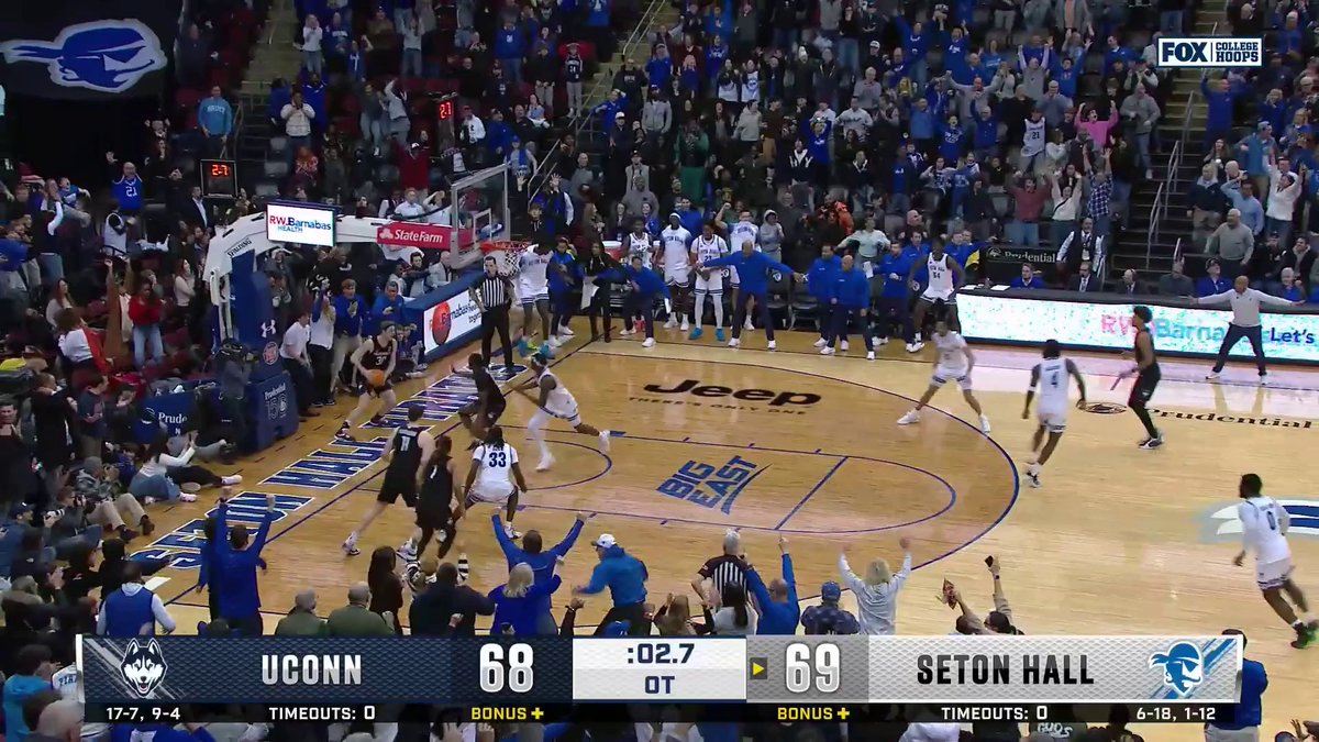 SETON HALL WINS IT WHAT JUST HAPPENED