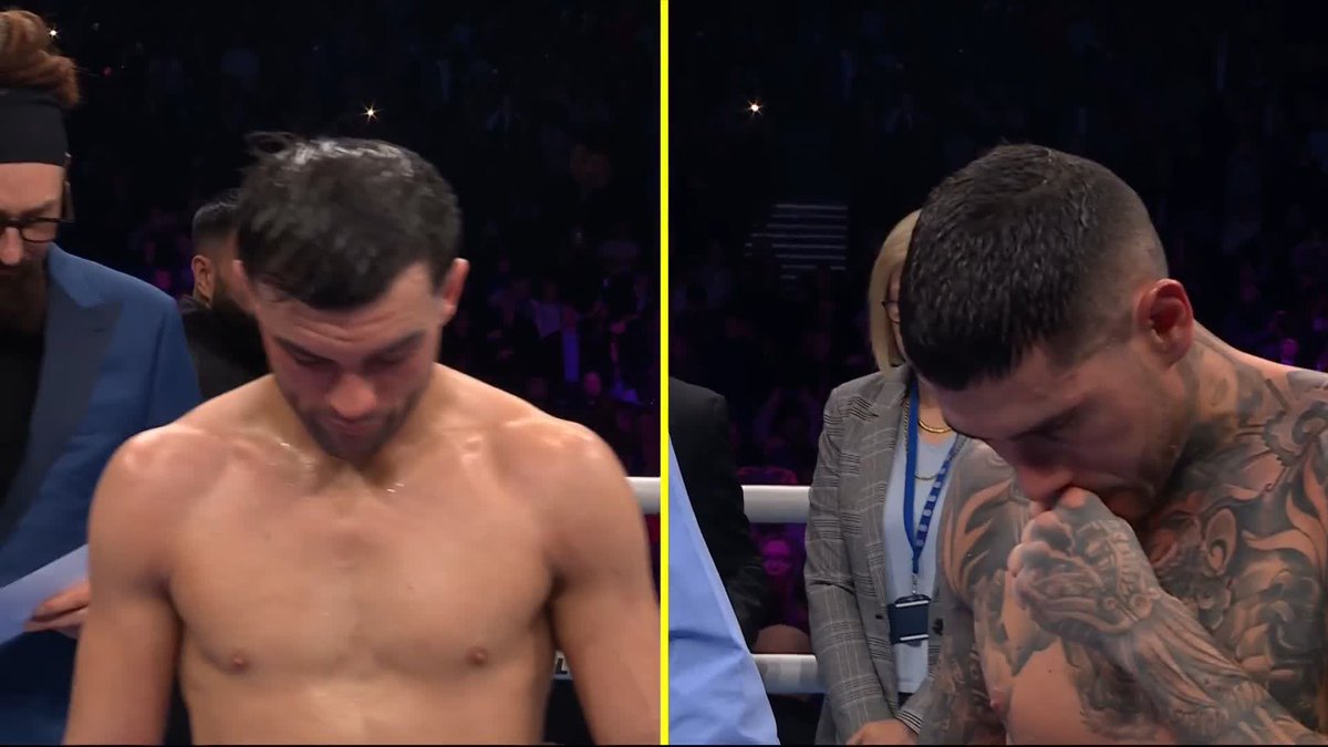 Congratulations, Arnold Barboza jr 👏 He defeats Jack Catterall by split decision to win the WBO Interim World Super Lightweight Title ⚔️ 📝 115-113 Catterall, 115-113 Barboza, 115-113 Barboza