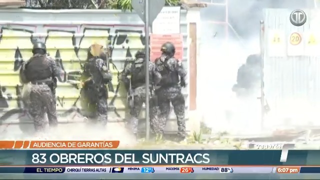 Los daños ocasionados durante los enfrentamientos en la avenida Balboa, superan el millón de dólares, reveló la Fiscalía durante el segundo día de audiencia a 83 de los trabajadores que fueron aprehendidos.