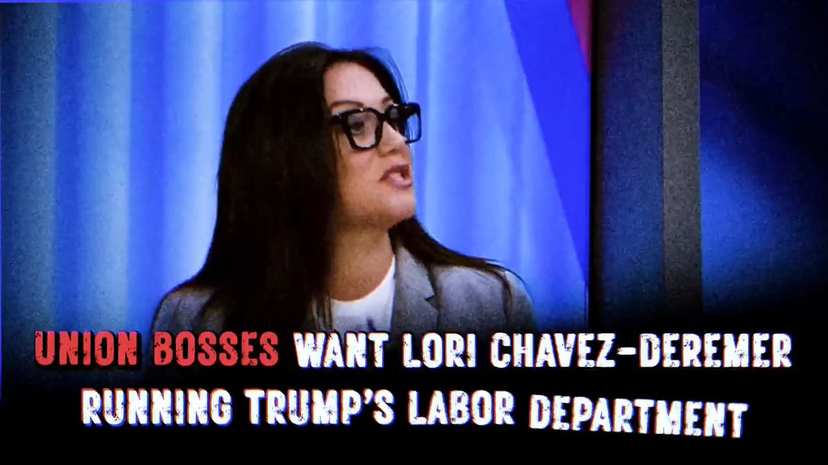 Call Senator Tommy Tuberville and tell him to OPPOSE Lori Chavez-DeRemer for Labor Secretary: 202-224-4124. Don't let left-wing Union Bosses run President Trump's Labor Department. Call Senator Tommy Tuberville: 202-224-4124
