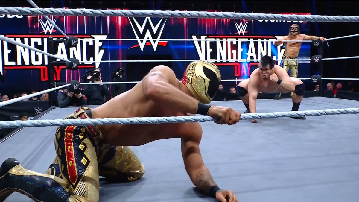 .Yoshiki Inamura is a madman 😲 #VengeanceDay
