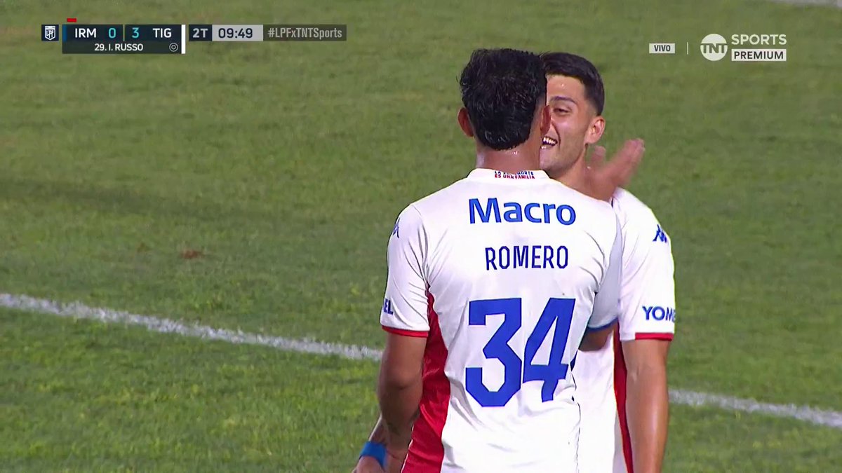 🤯🇦🇷 IND. RIVADAVIA 0-3 TIGRE. Jugadón de David Romero, que ya había hecho un DOBLETE en el primer tiempo. 🔝