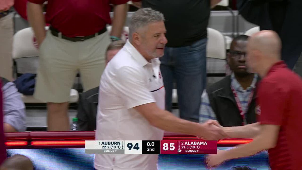 The first-ever SEC 1️⃣ vs. 2️⃣ matchup goes to Auburn!