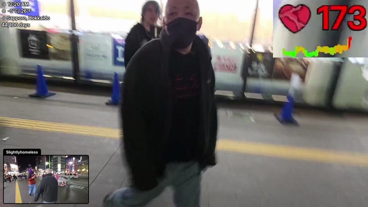 Ice Poseidon almost had a heart attack after his stalker who had threatened him online found him in Japan 😳
