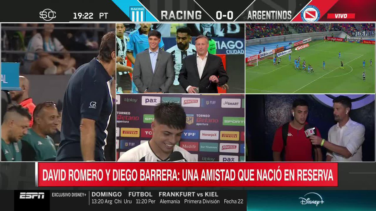 ⚽ "ESTAMOS BIEN LOS PIBES... UN GOL ALLÁ, DOS GOLES ACÁ" 🇦🇷 Diego Barrera y David Romero, una amistad que nació en la Reserva de Talleres 👏🏼 Romero marcó un doblete para Tigre en el 4-1 vs. Ind. Rivadavia 👏🏼 Barrera, un gol en el 4-0 de Central Córdoba vs. Belgrano