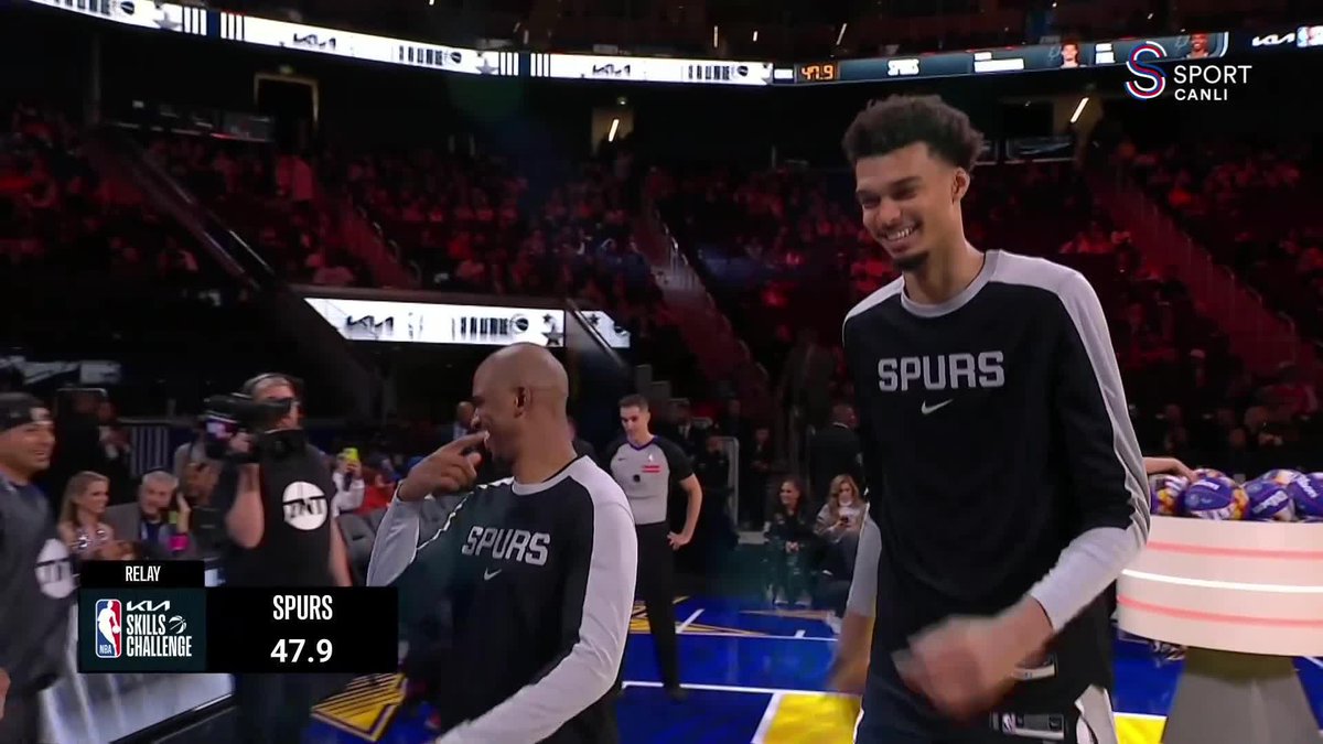 Chris Paul ve Victor Wembanyama, Yetenek Yarışması'na yeni bir boyut kazandırdı. (Ve diskalifiye edildi) #NBAAllStar