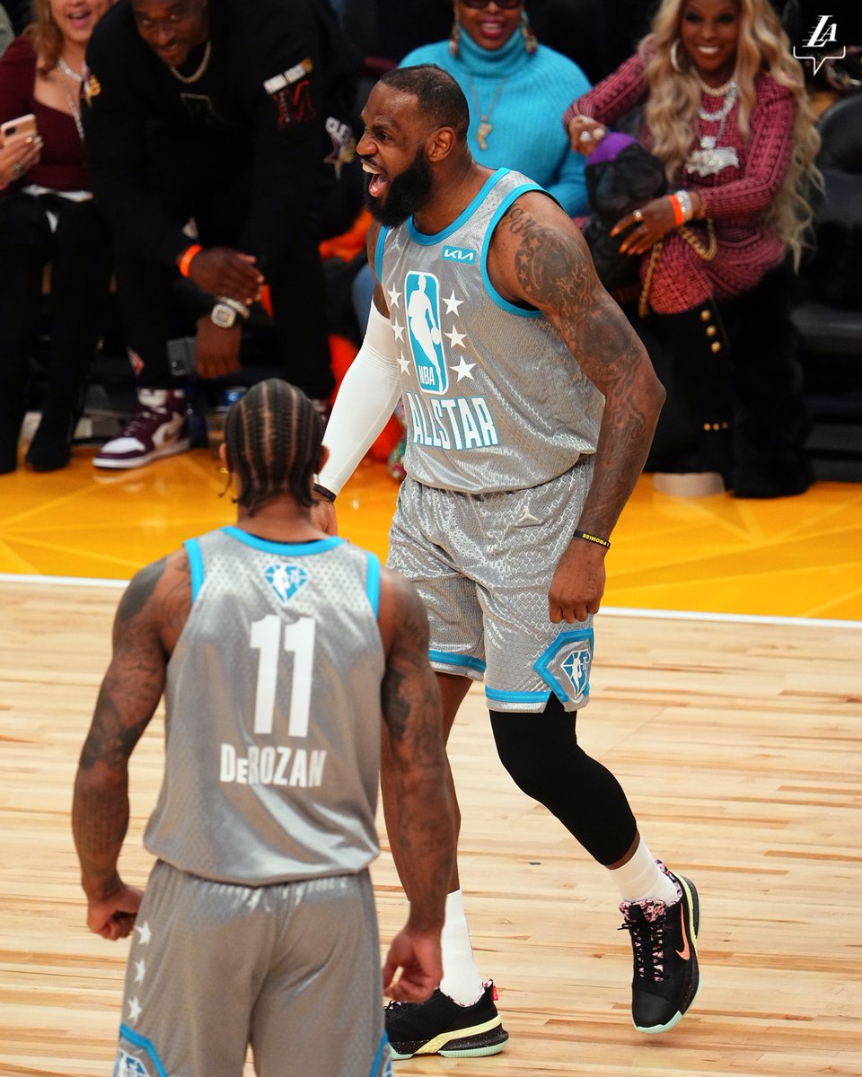 This walkoff game winner from LeBron at the 2022 ASG was so tough 🔥
