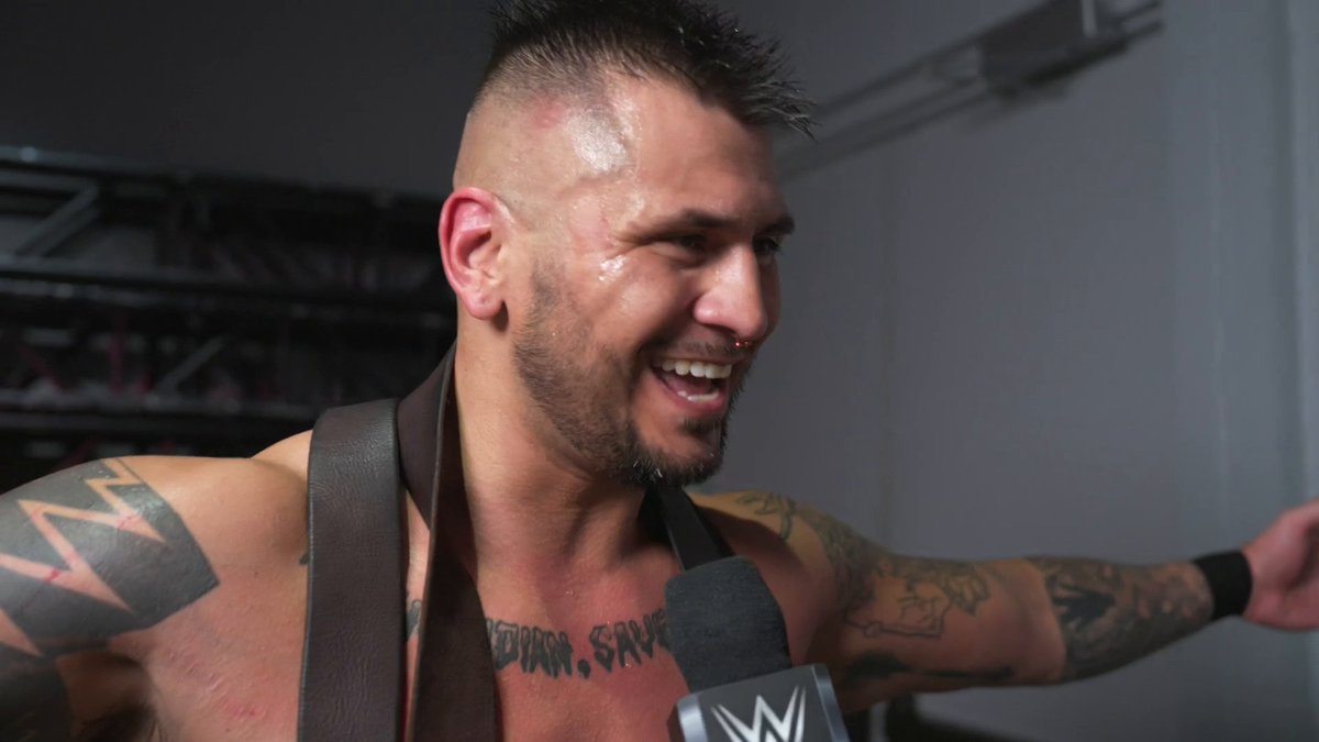 EXCLUSIVE: •𝕸𝕯𝕶• feels vindicated after his victory over Trick Williams in their Strap Match. #VengeanceDay