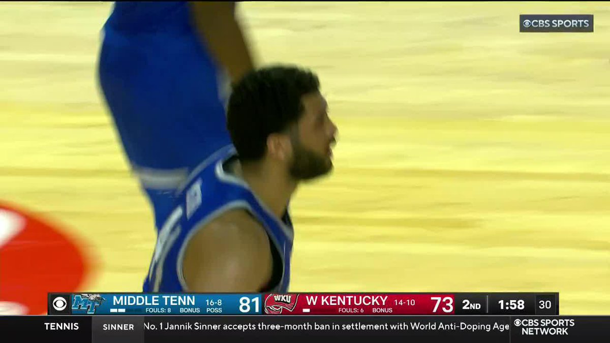That's how you break a press! My goodness 🤯 Middle Tennessee Men's Basketball