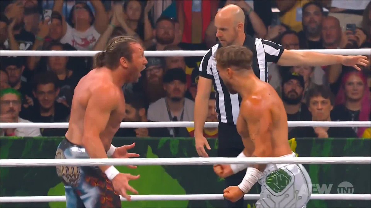The Dream Team taking it to the sky! Watch #AEWGrandSlam Australia on TNT &amp; Max! Will Ospreay • ウィル・オスプレイ | Kenny Omega | “Protostar” Kyle Fletcher | @Takesoup