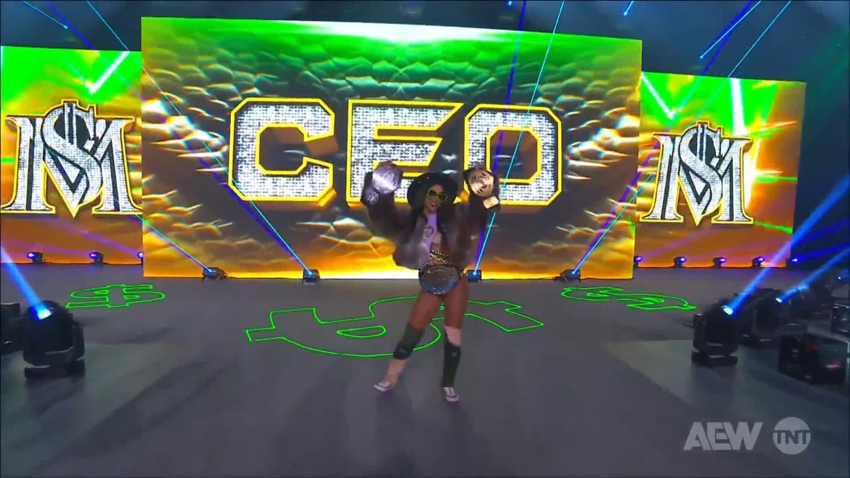 For the past year she has been untouchable in the AEW Women's Division, can The CEO keep the Moné Train rolling here in Australia? The TBS Title is ON the LINE! Watch #AEWGrandSlam Australia on TNT & Max! Último Moné