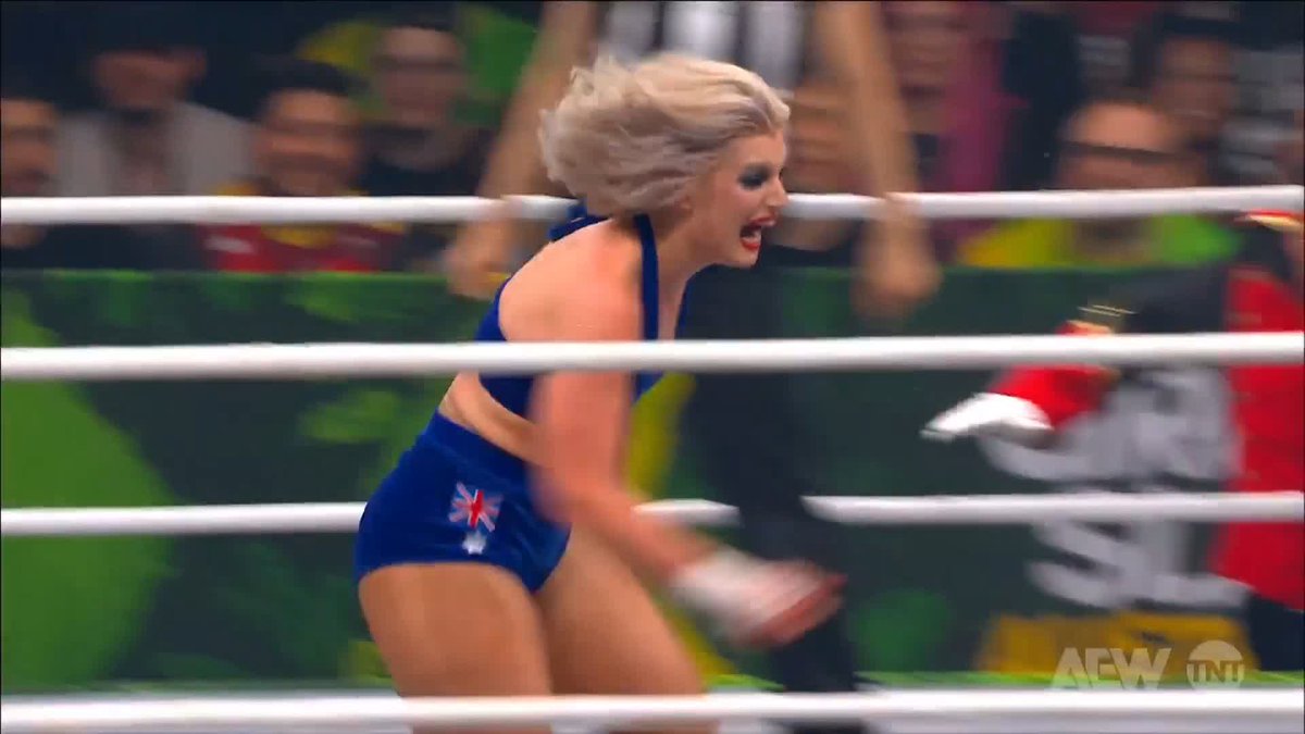 Toni Storm is RELENTLESS! Watch #AEWGrandSlam Australia on TNT and Max! Art | #ToniStorm