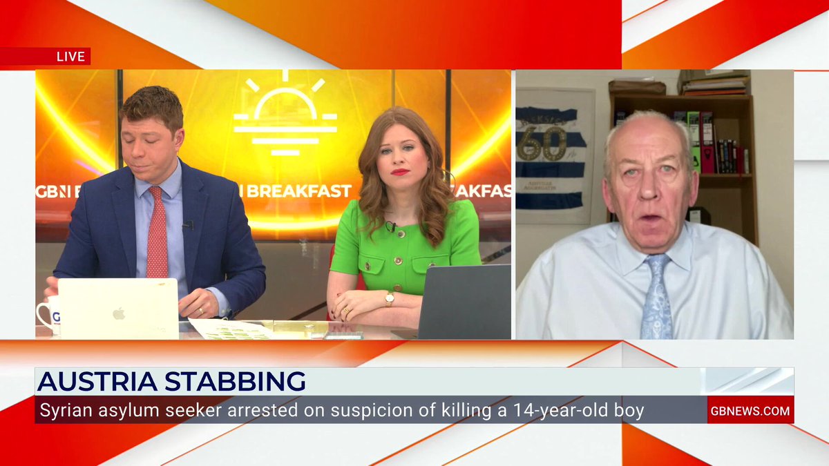 ‘On a cold, hard mortuary slab lies the body of a 14-year-old who will never be seen again…we will be next.’ Peter Bleksley says politicians need to ‘start putting us first’ if they want to protect the public from foreign criminals. It comes following a stabbing in Austria.