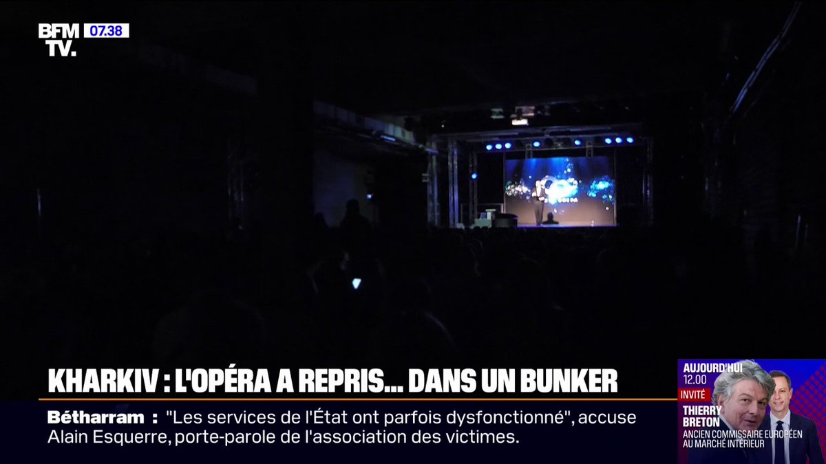 L’opéra de Kharkiv a repris ses représentations dans un souterrain, après deux ans d’interruption