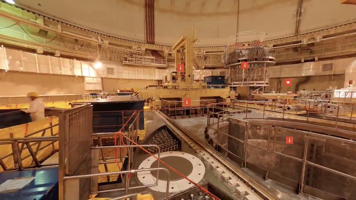 Take a virtual tour inside a nuclear power plant. ↪️