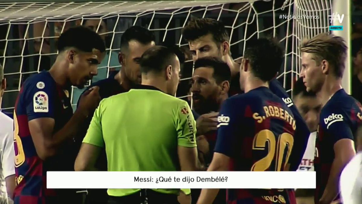 Llevan desde anoche dando la turra con si el caballero inglés de Bellingham mandó a la mierda o a tomar por culo al árbitro y se olvidan que al pobre diablo de Dembélé lo expulsaron por decir algo "sin saber hablar".