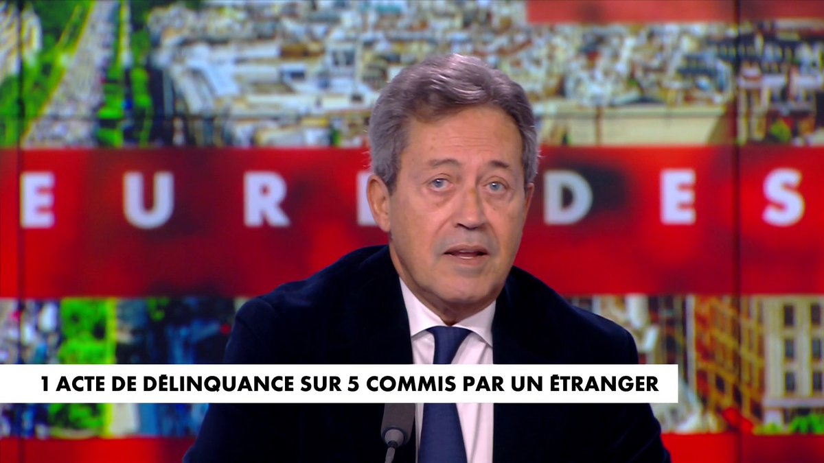 Georges Fenech : «En réalité, dans les prisons françaises, vous avez 24% d'étrangers et vous avez 60% à 70% de détenus d'origine immigrée. C'est l'échec de l'intégration», dans #HDProsWE