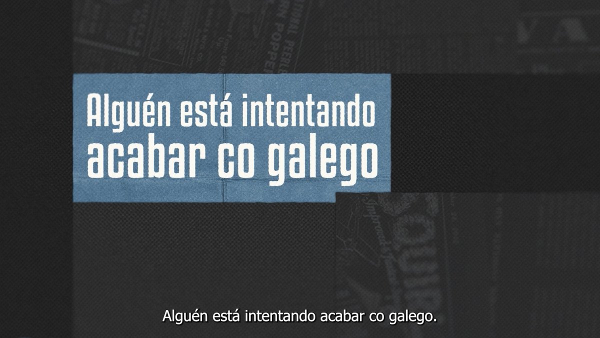 Alguén está intentando acabar co galego. Queres saber quen e de que maneira? Contámoscho! 📹 #23FQueremosGalego