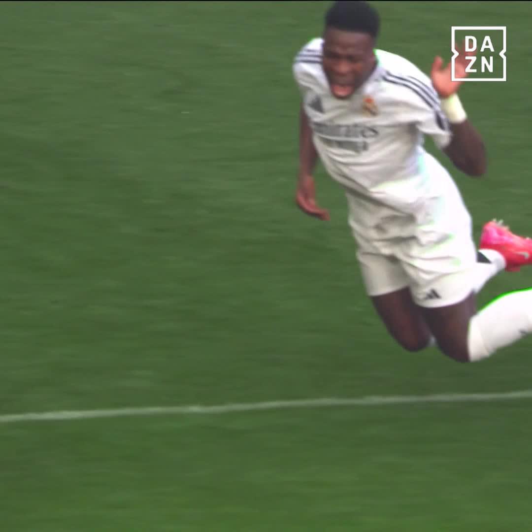 Vier wilde Szenen in einem Spiel - Vini Jr gegen Osasuna war ne ziemliche Show 😅 #DAZNmoment #LaLiga