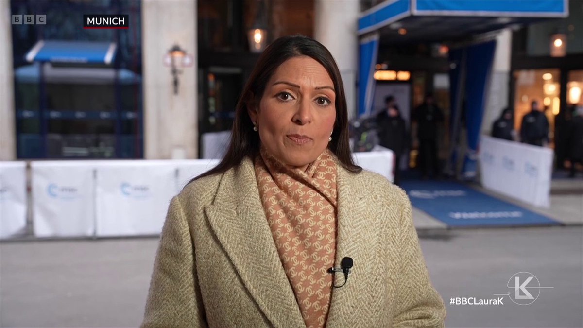 "We all need to have very very cold heads... this war is still raging" Shadow foreign secretary Priti Patel says "right now we need a degree of calmness" about the war in Ukraine #BBCLauraK