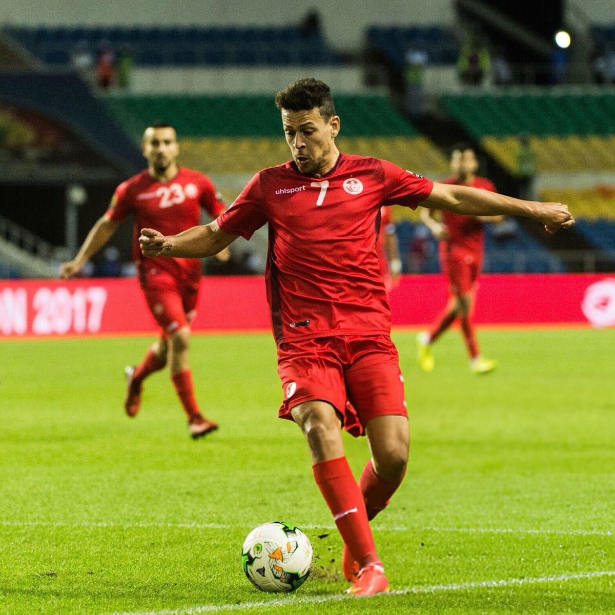 Youssef Msakni hitting the pause button. 🇹🇳⏸️ #TotalEnergiesAFCON