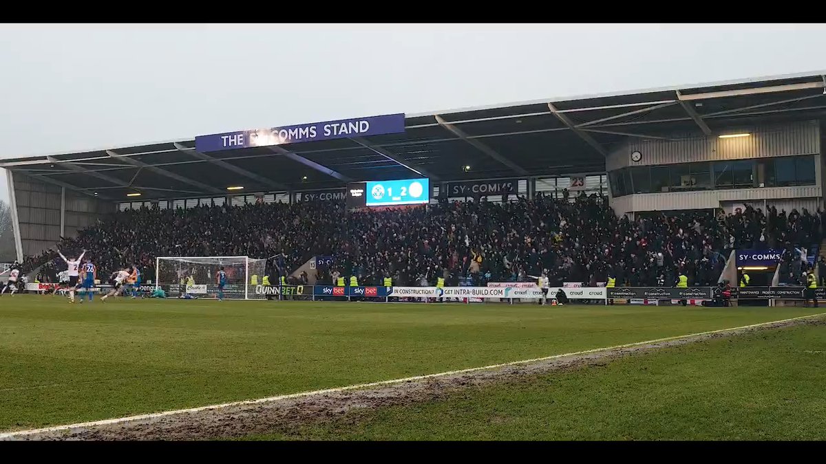 Fan Cam | Shrewsbury Town (A) ✊ #bwfc