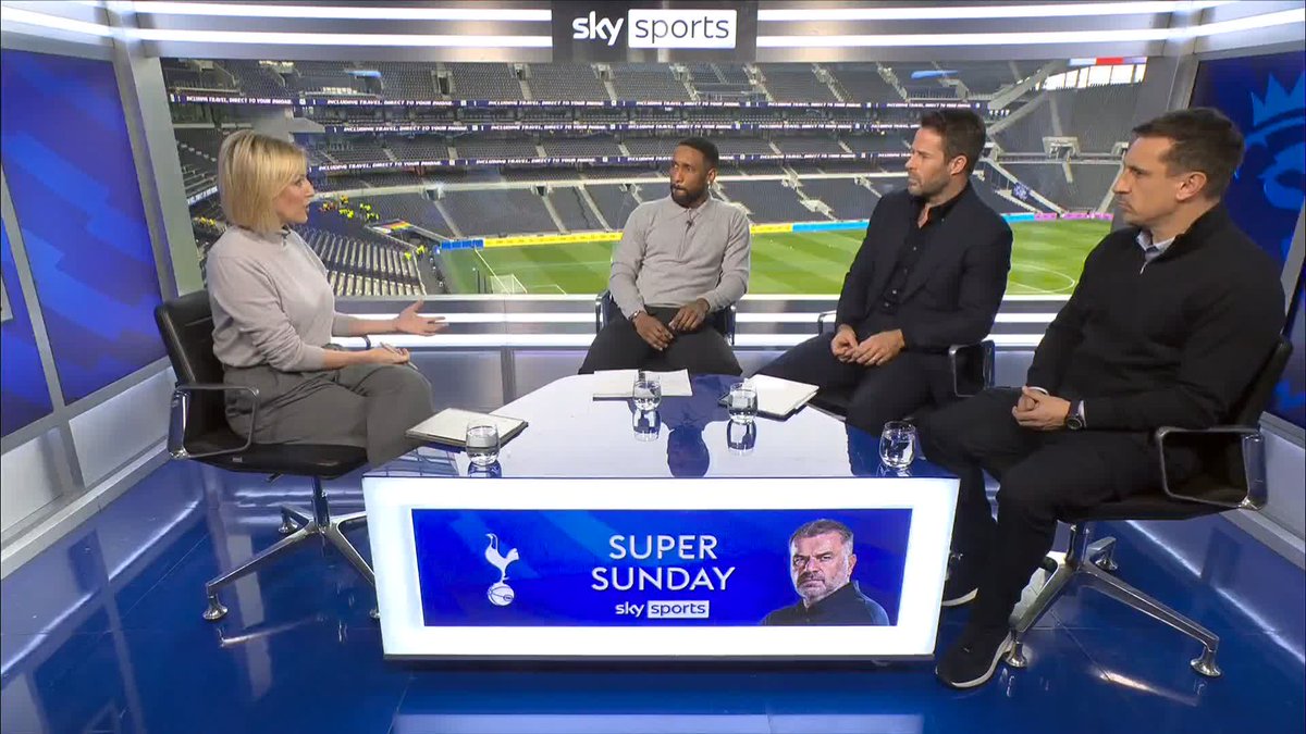 "I think purely because of the Europa League..." Jamie Redknapp on why Spurs are holding onto Ange Postecoglou as manager at the club 💼