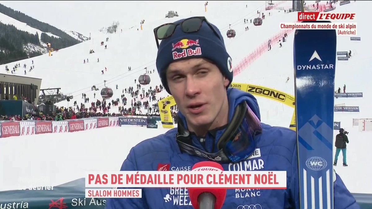 « Ce n’est pas une malédiction ‘Championnats du monde’, c’est juste moi qui ne suis pas assez bon le jour même. (…) La saison est bien, je skie bien. J’ai aussi gagné de belles courses cette année et il y a de belles choses à aller chercher encore », analyse Clément Noël