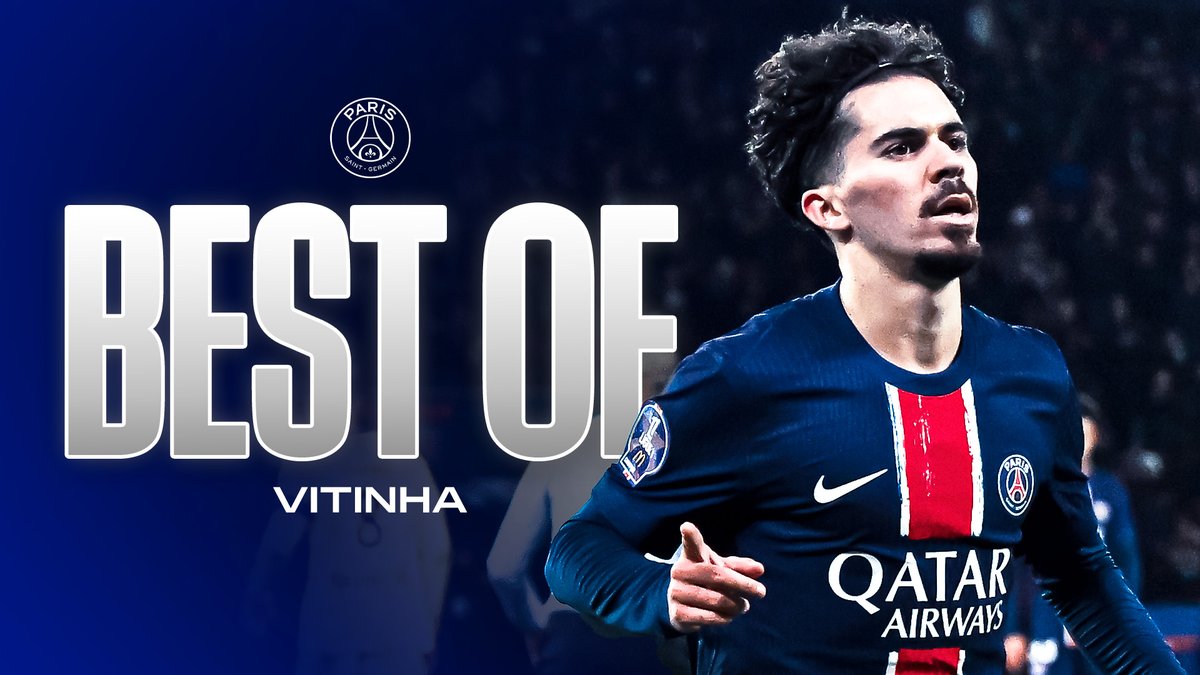 Vitinha, un Parisien dans le coeur des Parisiens ! ❤️💙 🫶 Vitinha 🔴 𝐋'𝐚𝐯𝐞𝐧𝐢𝐫 𝐬'𝐞́𝐜𝐫𝐢𝐭 𝐚̀ 𝐏𝐚𝐫𝐢𝐬 🔵