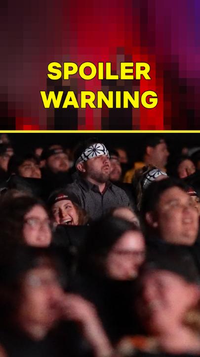The moment those gi hit the mat, the theater erupted! 🥋🔥 Time to show the world that Cobra Kai never dies! 🐍 👊
