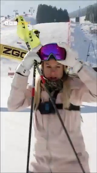 Ever wondered what it’s like to compete in slalom? Our very own Chemmy Alcott OLY takes on the course so you don’t have to! 😵💫 Watch Ski Sunday on BBC Two and BBC iPlayer today at 1715.