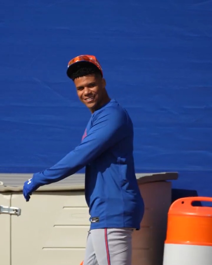 Juan Soto has arrived at New York Mets camp 😎