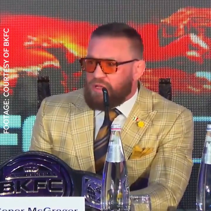 Conor McGregor says he WILL fight for BKFC: "Mark my words." The former UFC champ mentions Eddie Alvarez, Jeremy Stephens and Mike Perry as opponents – but he wants a BKFC belt. 🎥 Bare Knuckle FC