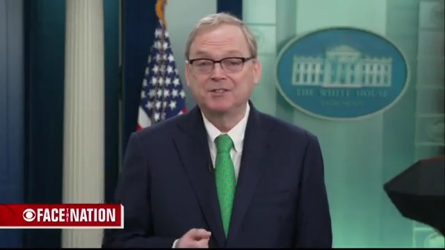 Kevin Hassett, director of the White House National Economic Council tells Margaret Brennan that he’s now arranged regular lunches with Federal Reserve Chairman Jay Powell and that the “Fed’s independence is respected.” When asked if the meetings are to influence policy, he says no, but “the president's opinion...can be heard.”