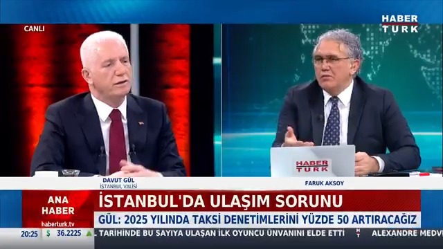 İstanbul'da ulaşım sorunu nasıl çözülecek? İstanbul'da yangın denetimlerinde son durum ne? İstanbul Valisi Davut GÜL #AnaHaber'de anlattı.