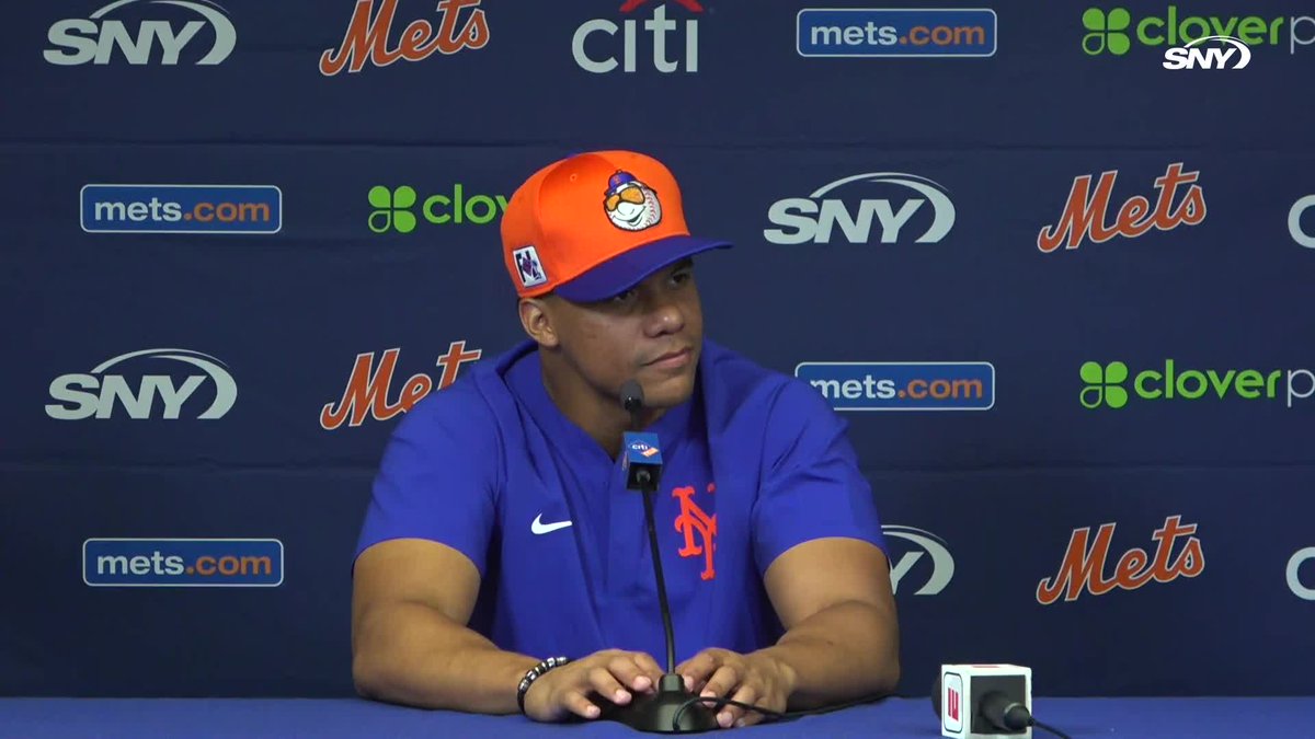 "It was a really nice experience. It taught me a lot." Juan Soto was asked what his season with the Yankees taught him about playing in New York: