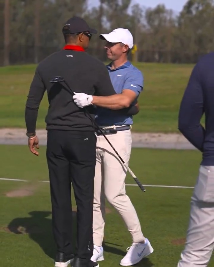 Tournament host Tiger Woods has arrived 🐅