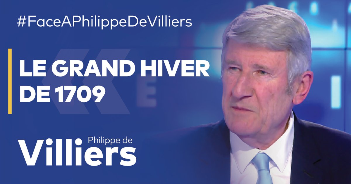 🎙️Connaissez-vous le Grand Hiver de 1709 ? 🔗Emission complète : #FaceAPhilippeDeVilliers #FADV #CNews