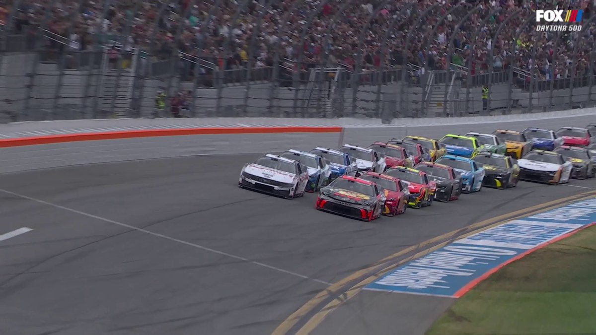 GREEN FLAG! The 2025 Daytona 500 is LIVE on FOX!