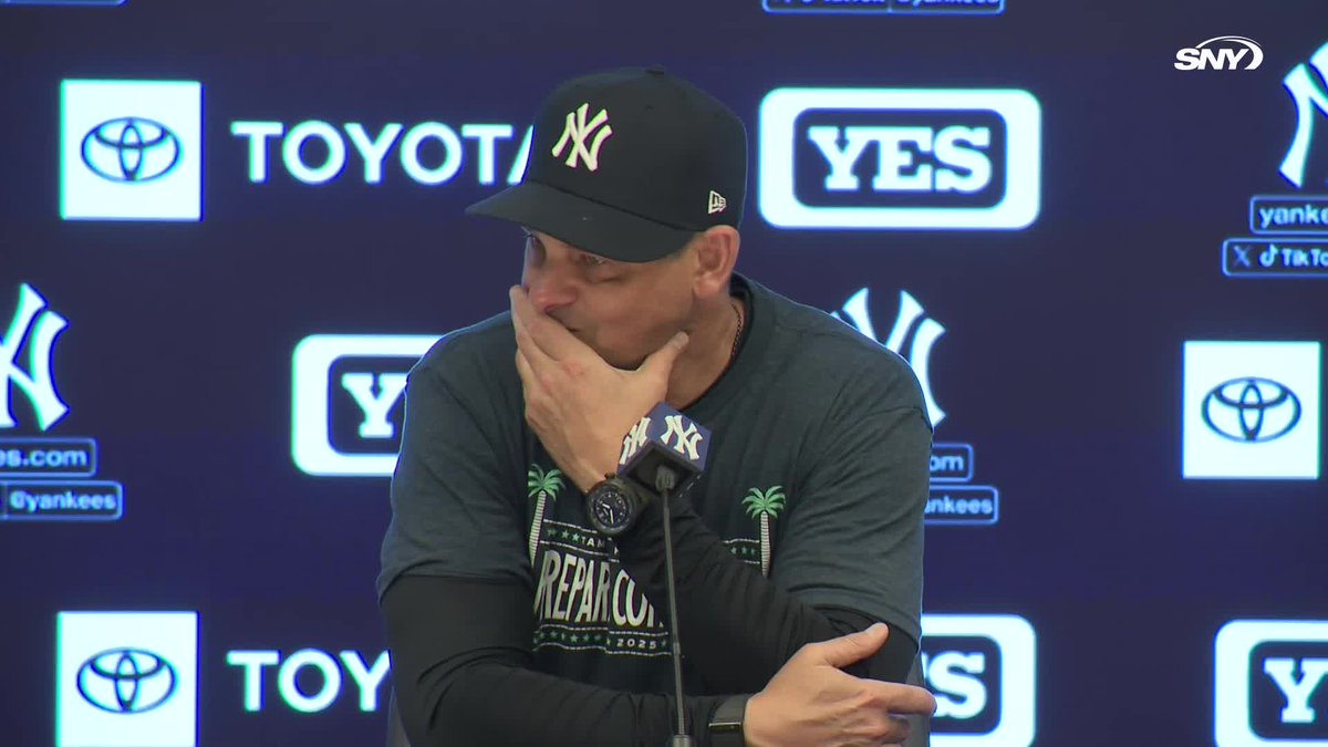 Aaron Boone says that Giancarlo Stanton is dealing with issues with both of his elbows. Boone says he doesn't know if the injury will affect Stanton's availability to open the season.