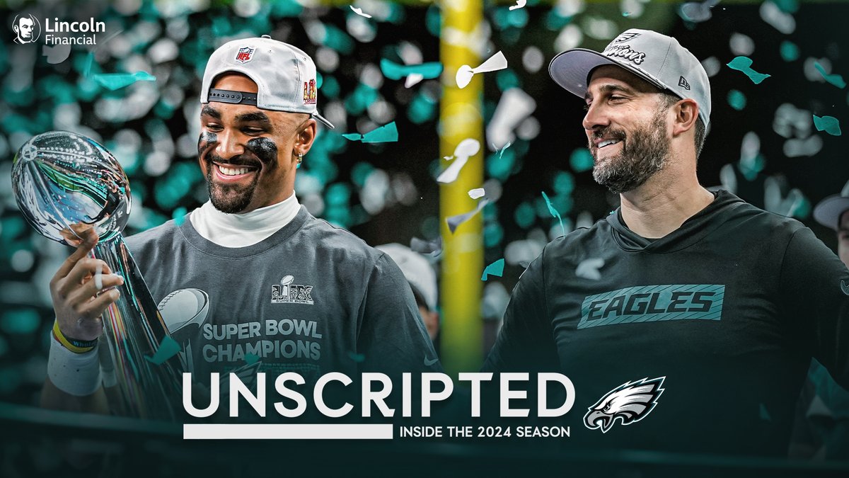 A behind the scenes look at how the Philadelphia Eagles won Super Bowl LIX 🎥 Lincoln Financial | #FlyEaglesFly